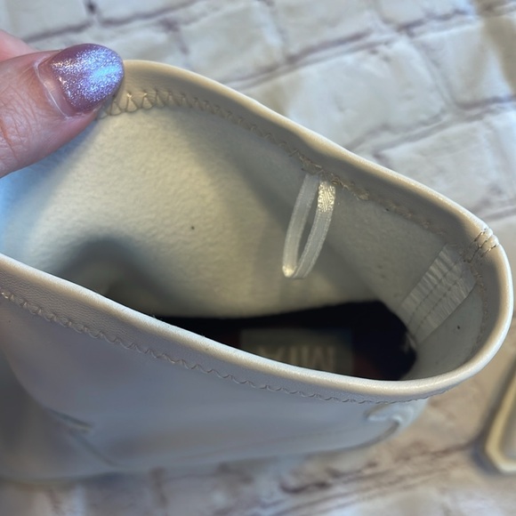 MIA Cream Heeled Booties - Picture 6 of 6